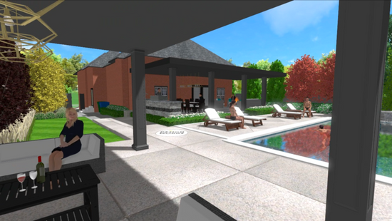 New Tech for Outdoor Living: 3D Virtual Tours